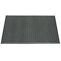 3-Mat Entry System – Scraper/Wiper – 100% Recycled - 3' x 3/8" x 5'  - Gray