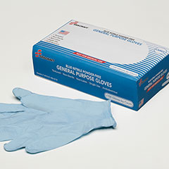 SKILCRAFT® Nitrile Powder-Free General Purpose Gloves - Small