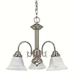 CHANDELIER 3 LT 20W BN