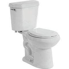 1.28 GPF HE ROUND AIO TOILET