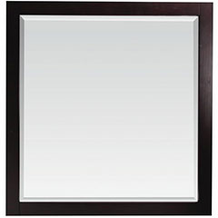 MIRROR 24X31 ESPRESSO FINISH