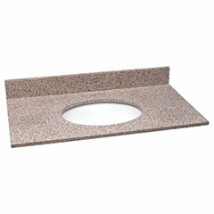 GRANITE TOP 25"WX22"D GOLDEN