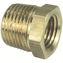 BRASS BUSHING 1/2" X 1/8"