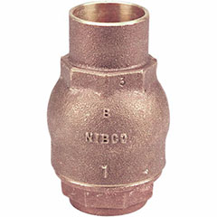 CHECK VALVE SWEAT 3/4", LF