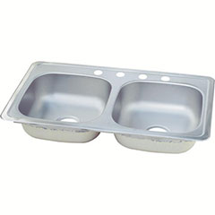 NEW SS SINK 33 X 22 X 6 SATIN