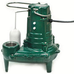 1/2 HP SEWAGE EJECTOR NONCLO