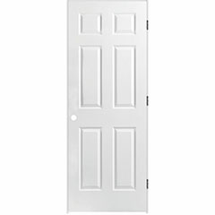 36X80 LH 6-PNL PREHUNG DOOR