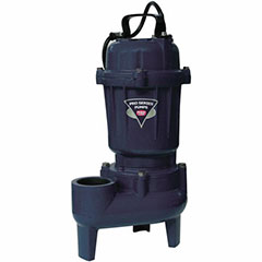 PRO SERIES SEWAGE PUMP, 1/2