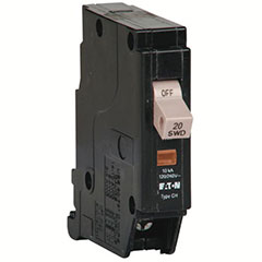 SINGLE POLE BREAKER 20AMP WI