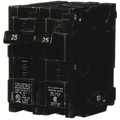 CIRCUIT BREAKER,25A,2P,240V