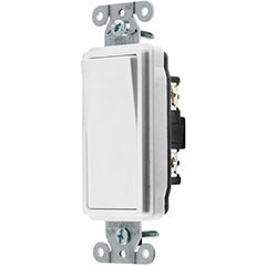 SPEC DECO SWITCH,SP,20A,WHT