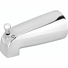 DIV TUB SPOUT SLIP ON CHROME