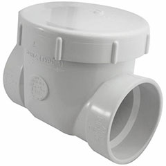 DWV PVC BACKWATER VALVE 2"