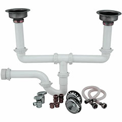 KITCHEN INSTALL KIT, 2 BOWL