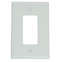 WALLPLATE GFCI JUMBO 1G WHT