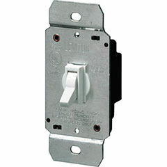 DIMMER TOGGLE 600W 3W WHT