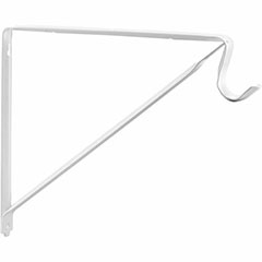 SHELF & POLE SUPPORT BRACKET