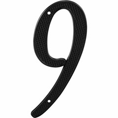 BLACK NUMBER "9" 4" 2PK