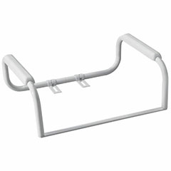 TOILET SAFETY RAILS WHITE