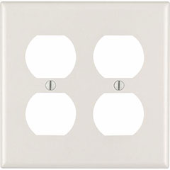 WALLPLATE RECEPT DUAL LTALMD