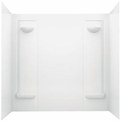 TUB WALL KIT 30"DX60"W WHT