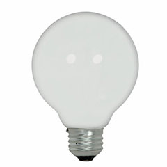 43W HAL G25 MED WHT DIM 6BX