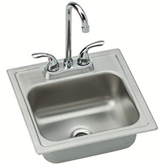 SINGLE BOWL BAR SINK KIT