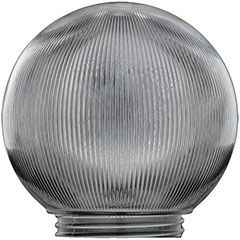 BALL GLOBE FITTER 6" CLR