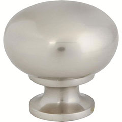 CABINET KNOB 1-1/4" BN 5PK