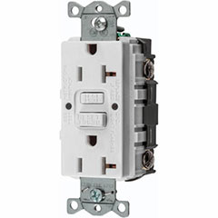 GFCI 20A/125V COM STD WHT