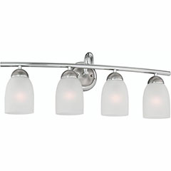 VANITY FIXTURE 29" 4LT CHR