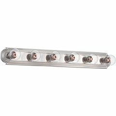 VANITY FIXTURE 36" 6LT BN