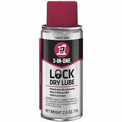 3-IN-ONE LOCK DRY LUBE 2.5OZ