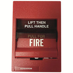 FIRE ALARM PULL STATION RED