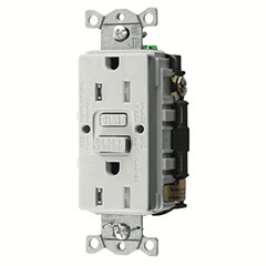 GFCI 15A/125V COM TR WHITE