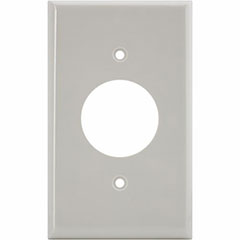 WALLPLATE SINGLE 1G IVY