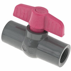 SCH 80 PVC BALL VALVE THREAD