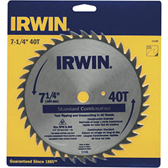 7-1/4" X 40T CIRC. SAW BLADE