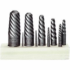 9 PC. SET SPIRAL SCREW EXTR