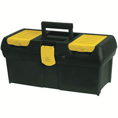 PLASTIC LATCH TOOL BOX  16"