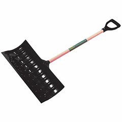 SNOW PUSHER 24" WOOD HANDLE