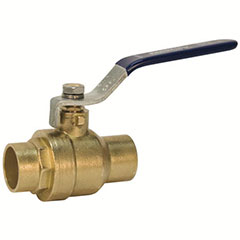 BALL VALVE C X C 1-1/4", LF