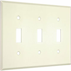 WALLPLATE TRIPLE TOGGLE IV