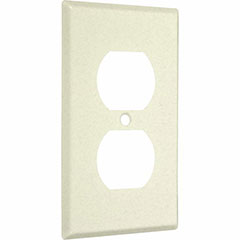 WALLPLATE DUPLX RECEPT IV WR