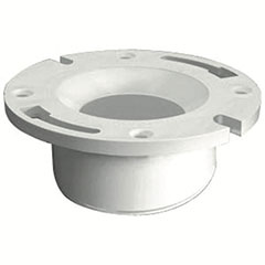 PVC DWV CLOSET FLANGE 4" X 3