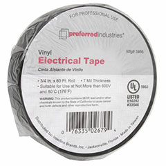 ELECTRICAL TAPE VINYL 3/4' X