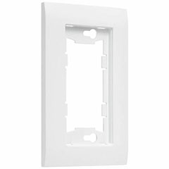 WALLPLATE FRAME 1G WHT 6PK