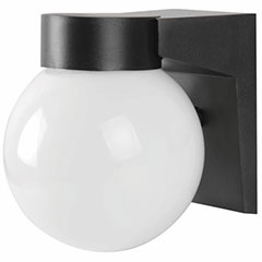 WALLSCONCE LED 9W 7.5 BLK