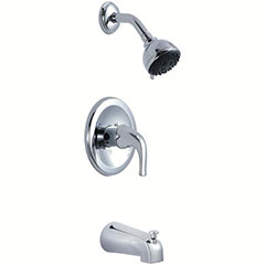 TUB&SHWR FAUCET 1HDL CHR