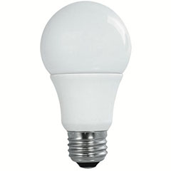 9W LED A19 MED 2700K 4PK